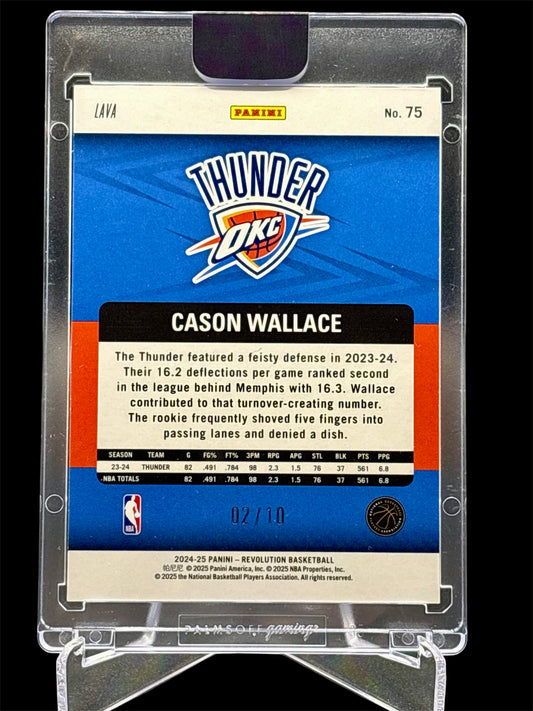 Panini Revolution 2024-25 Lava Parallel #/10