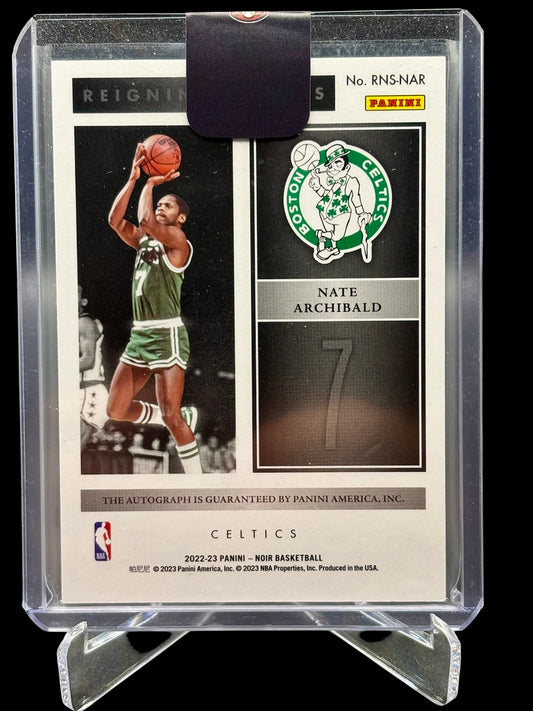 Panini Noir 2022-23 Reigning Nights On Card Autograph #/25