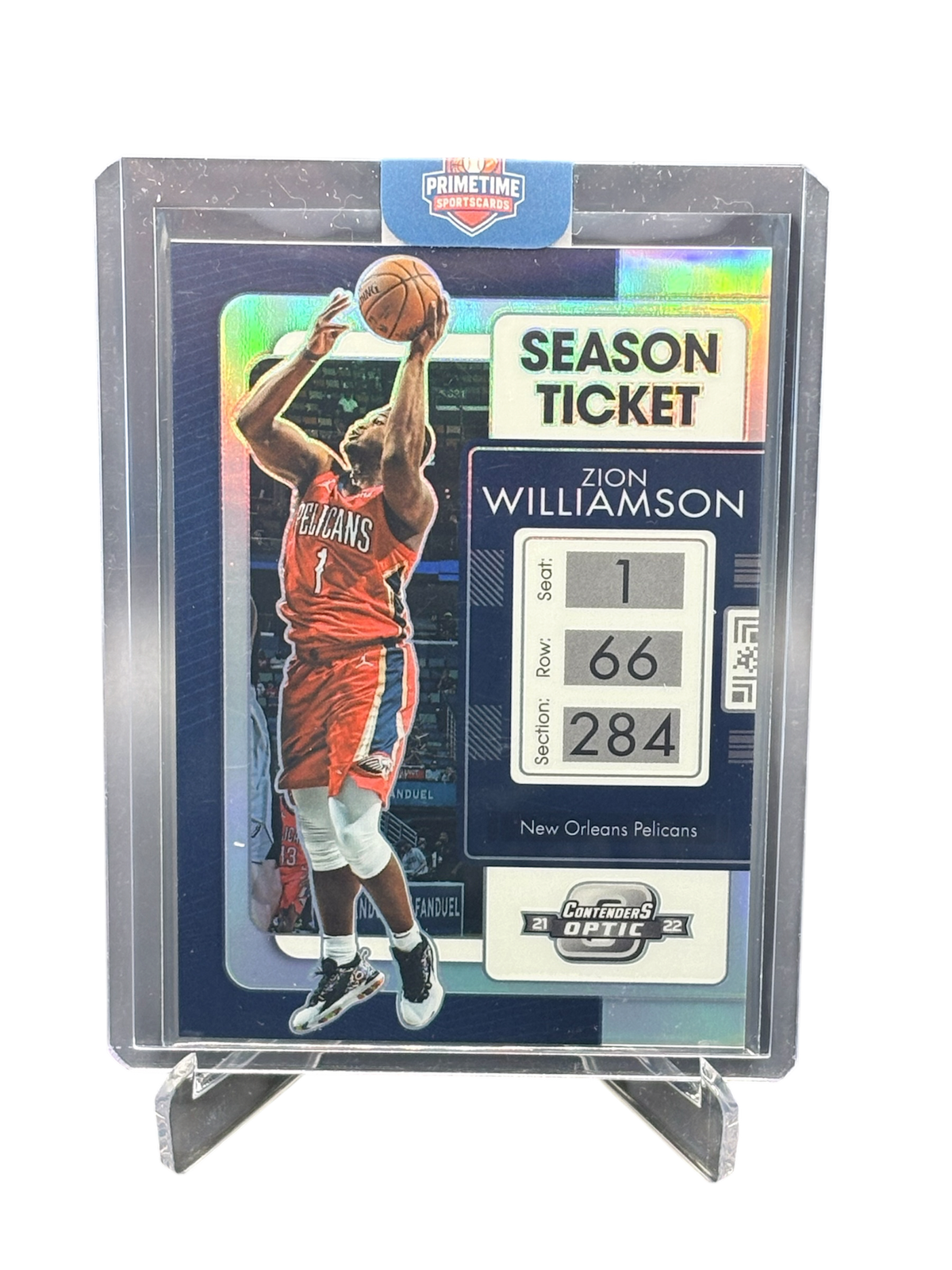 Panini Contenders Optic 2021/22 Season Ticket Silver Prizm