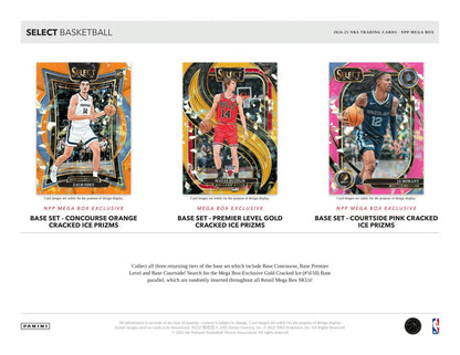 Panini Select NBA 2024/25 Mega Box