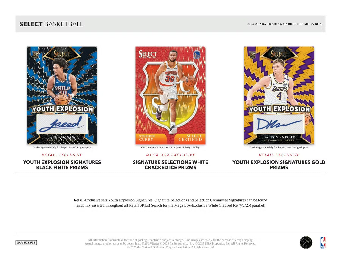 Panini Select NBA 2024/25 Mega Box
