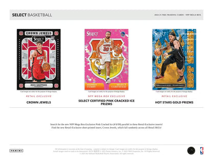 Panini Select NBA 2024/25 Mega Box