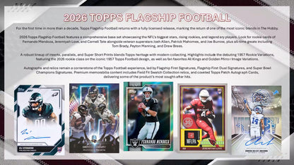 Topps Flagship NFL 2026 Hobby Box