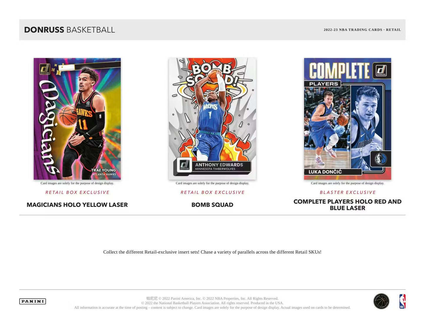 Panini Donruss NBA 2022/23 Blaster Box