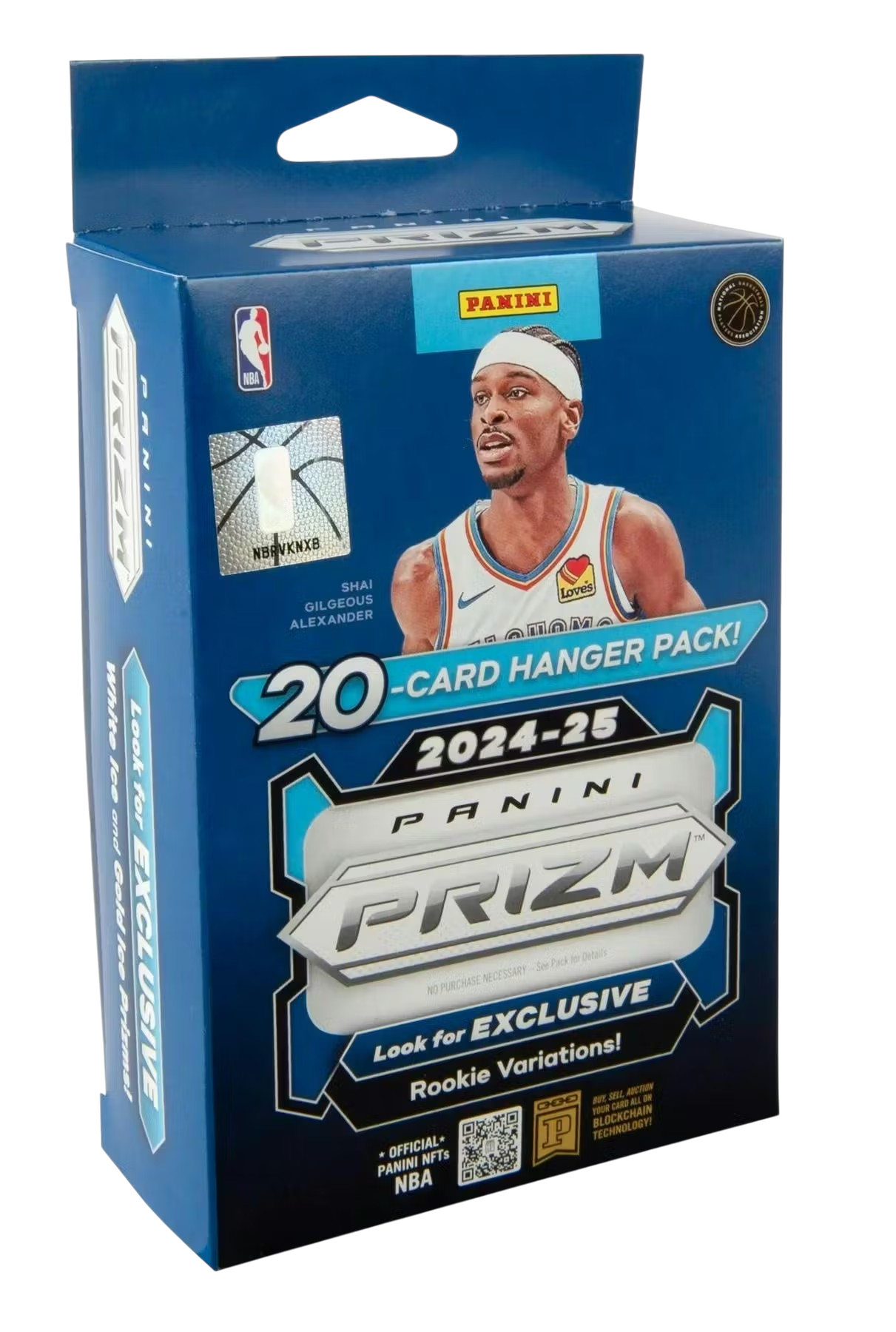 Panini Prizm 2024/25 Hanger Box (White Ice & Gold Ice Prizms)