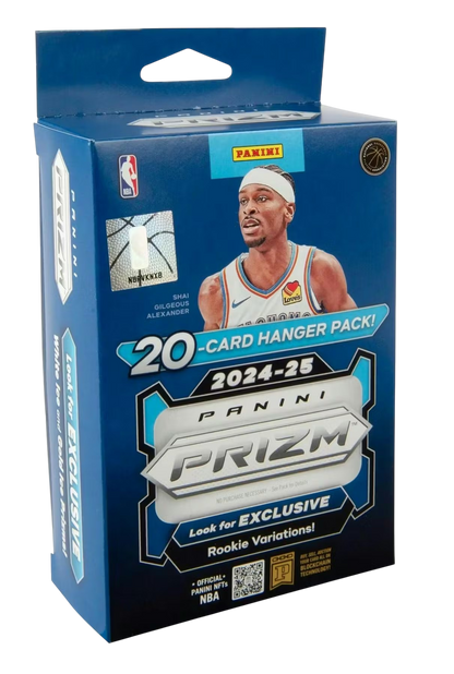 Panini Prizm 2024/25 Hanger Box (White Ice & Gold Ice Prizms)