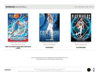 Panini Donruss NBA 2024/25 Blaster Box