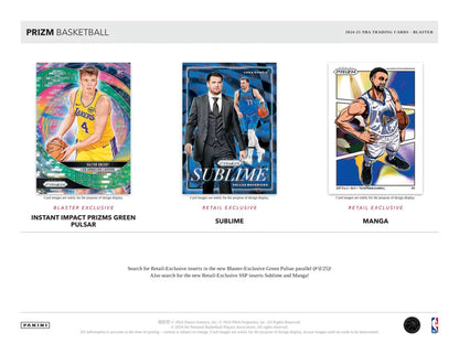 Panini Prizm NBA 2024/25 Blaster Box