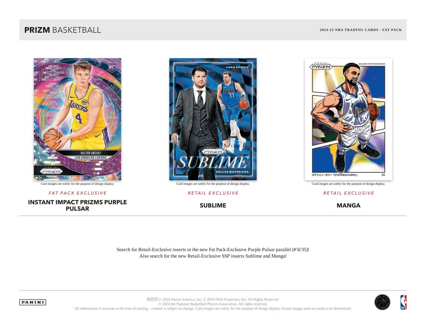 Panini Prizm NBA 2024/25 Value Pack
