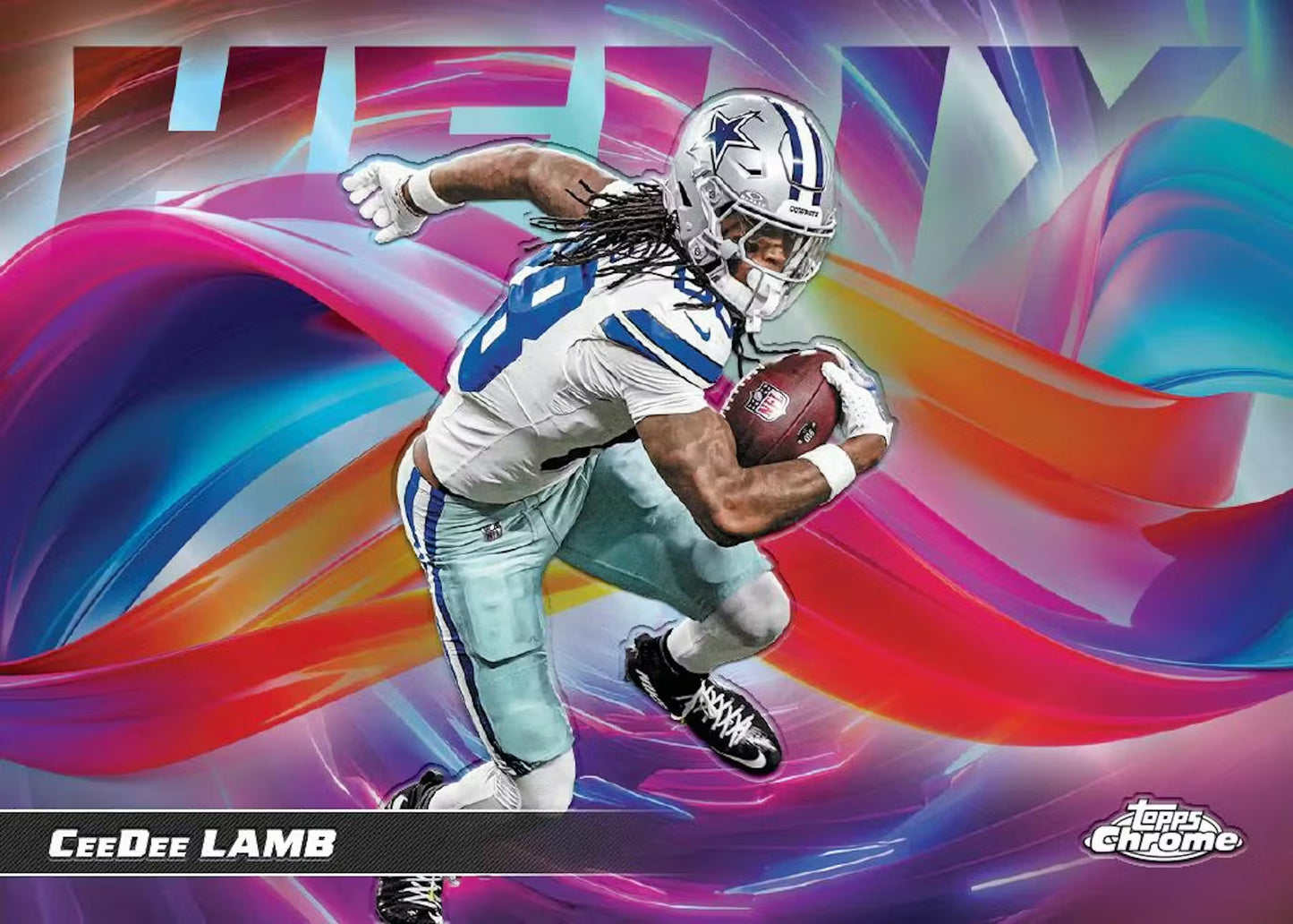 Topps Chrome NFL 2025 Hanger Box