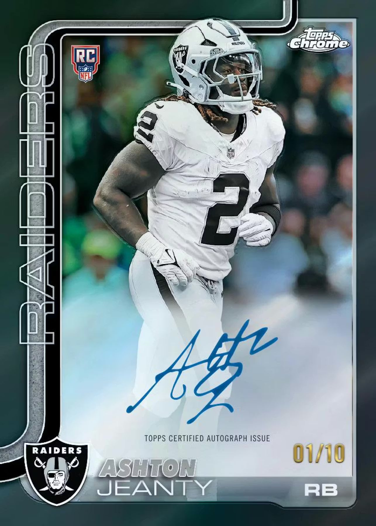 Topps Chrome NFL 2025 Hanger Box