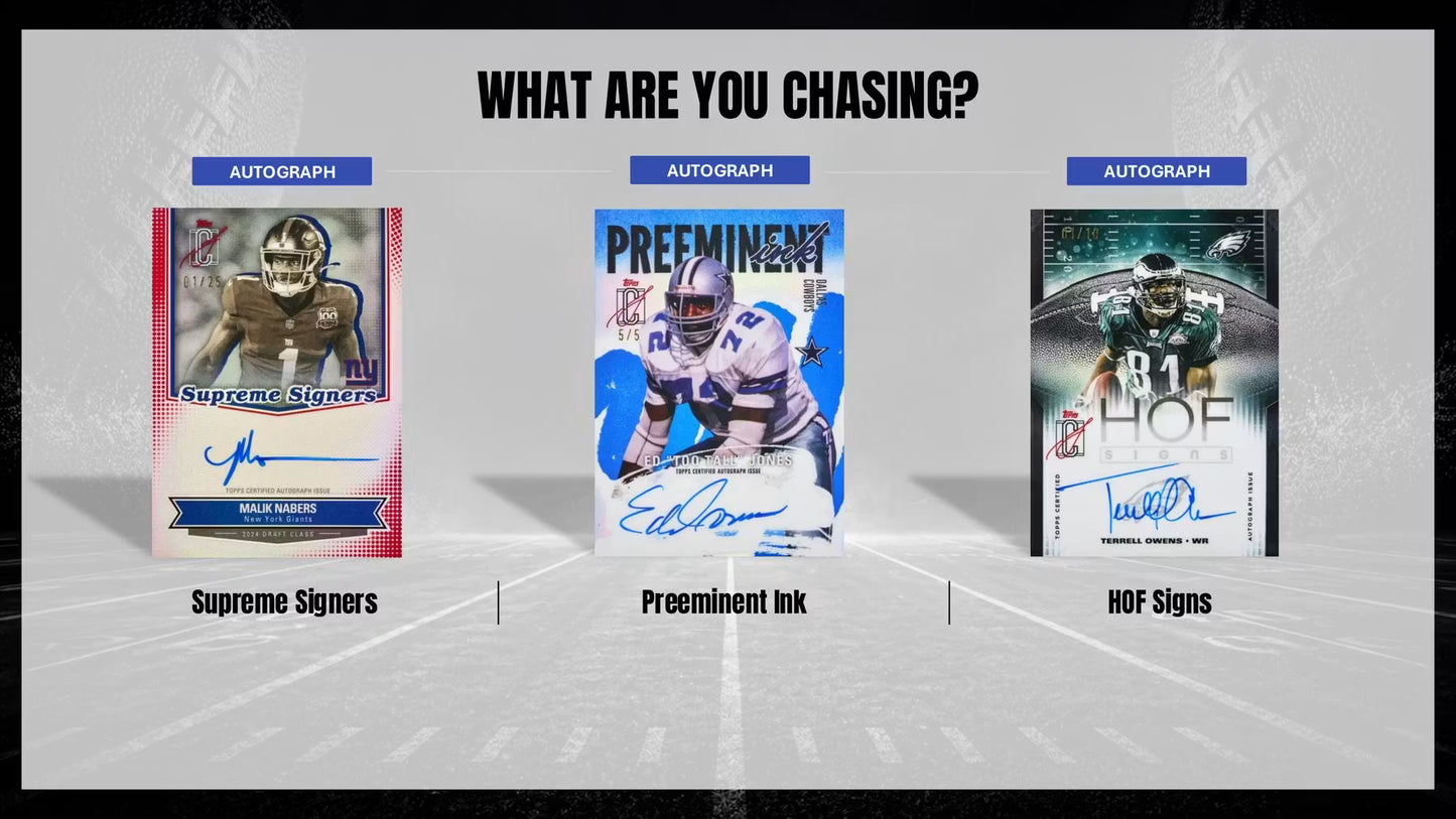 Topps Signature Class NFL 2025 Blaster Box