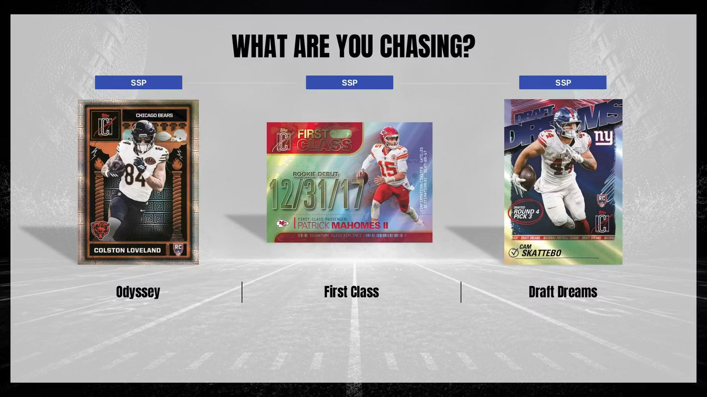 Topps Signature Class NFL 2025 Blaster Box
