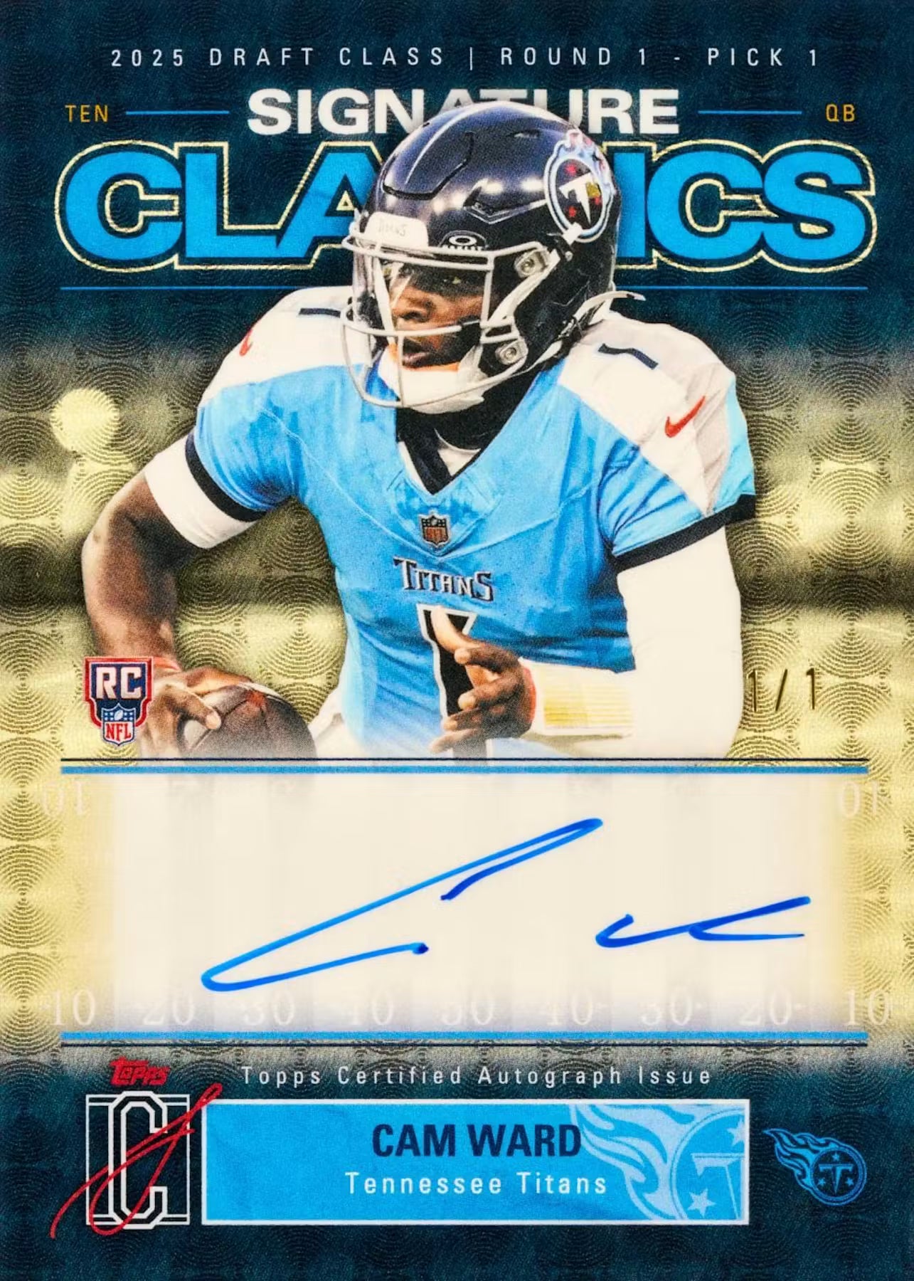 Topps Signature Class NFL 2025 Blaster Box