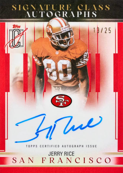 Topps Signature Class NFL 2025 Blaster Box