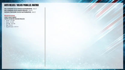 Topps Chrome NFL 2025 Hanger Box