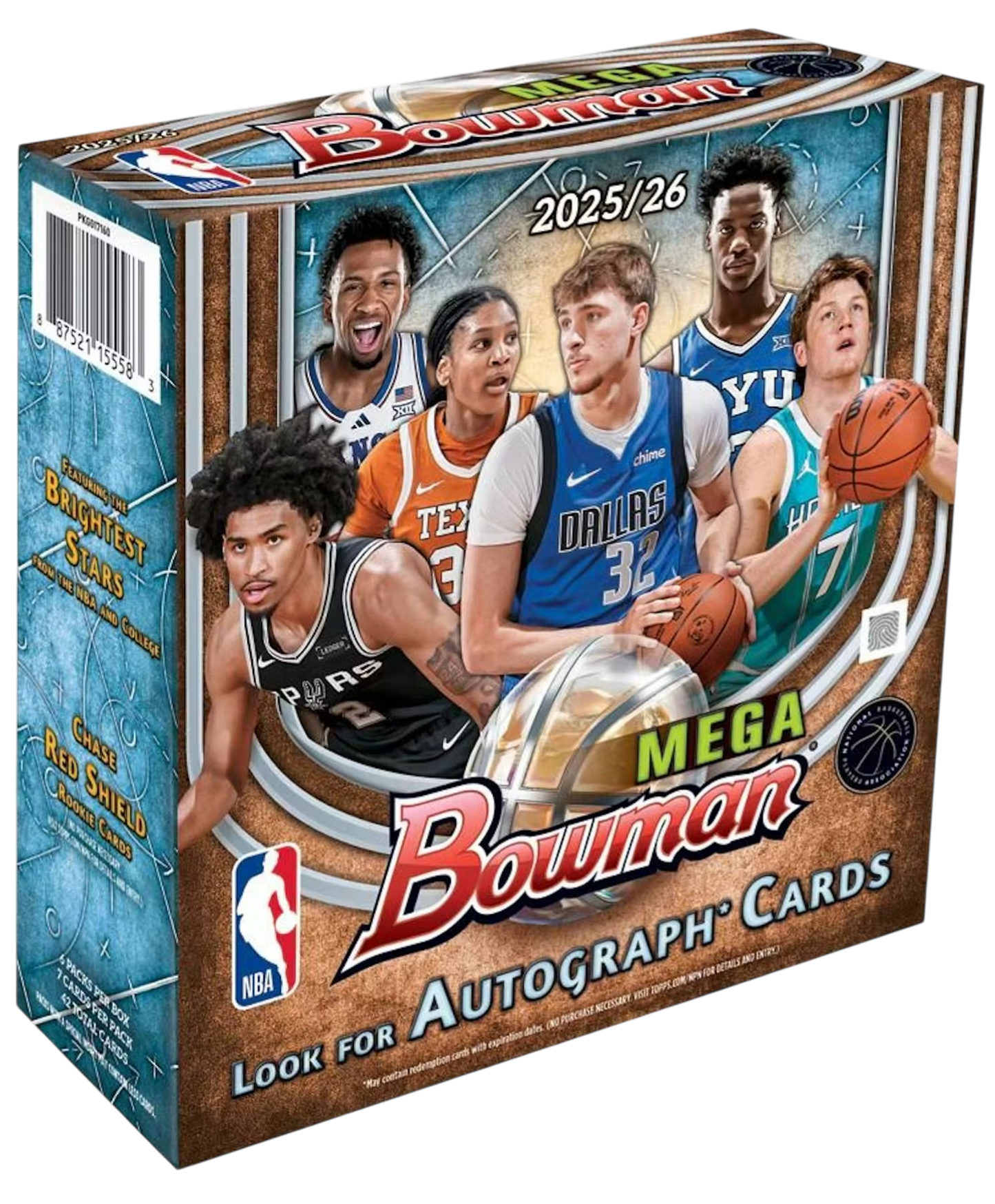 Topps Bowman 2025/26 Basketball Mega Box