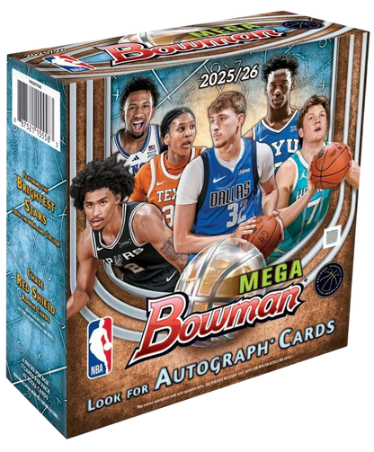 Topps Bowman 2025/26 Basketball Mega Box