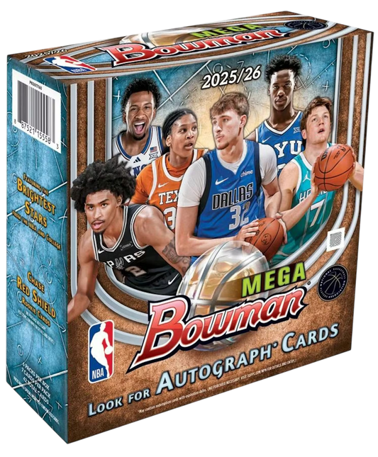 Topps Bowman 2025/26 Basketball Mega Box