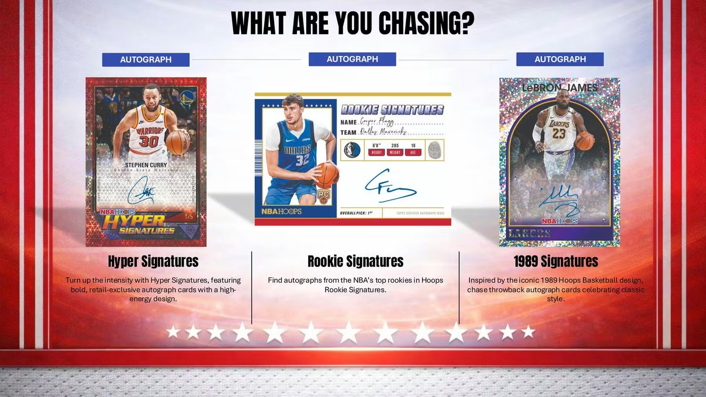 Topps Hoops NBA 2025/26 Hanger Box