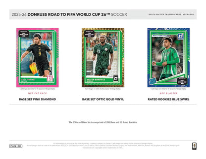 Panini Donruss Road to the World Cup 2025/26 Value Pack