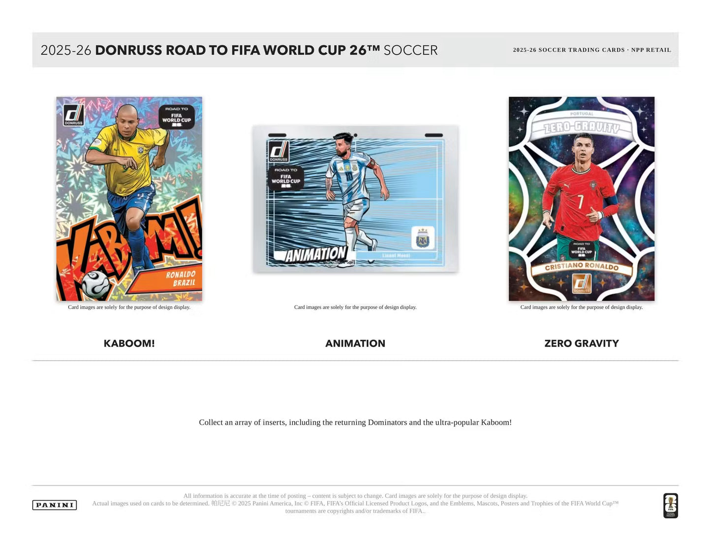 Panini Donruss Road to the World Cup 2025/26 Value Pack