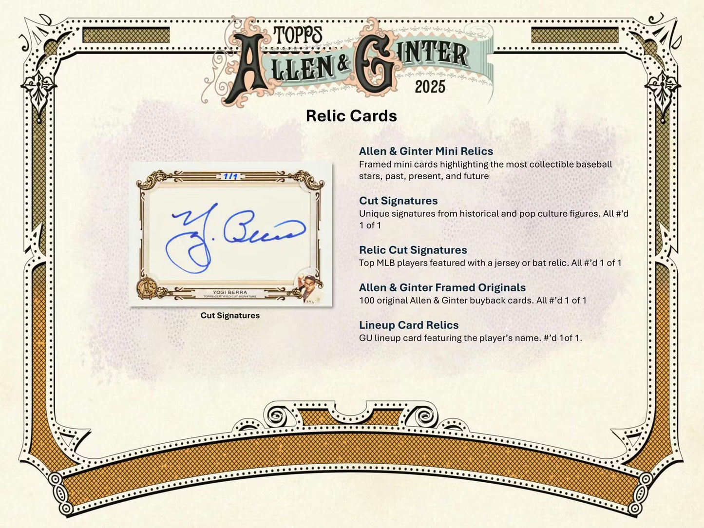 Topps Allen & Ginter MLB 2025 Jumbo Value Pack