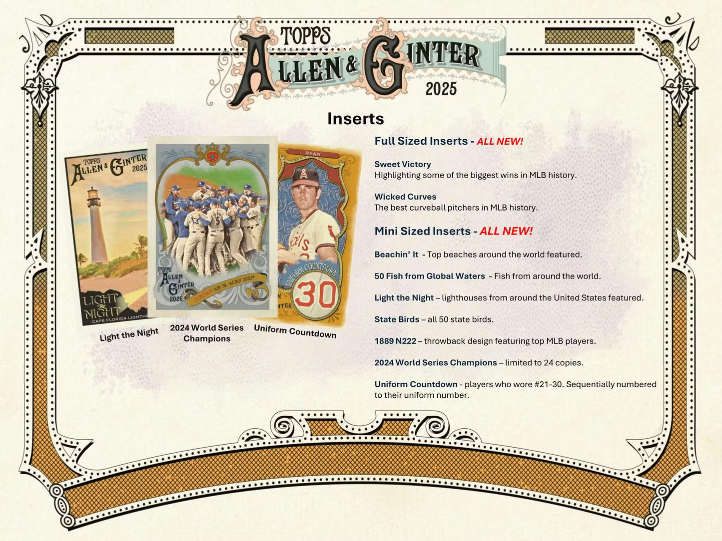 Topps Allen & Ginter MLB 2025 Jumbo Value Pack
