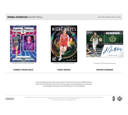Panini Donruss WNBA 2025 Mega Box