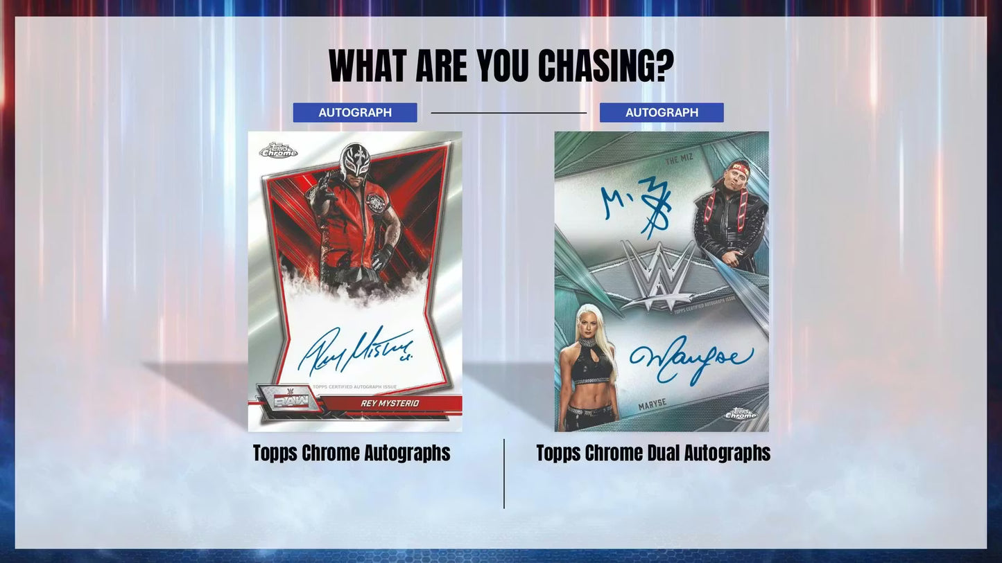 Topps Chrome WWE 2026 Blaster Box