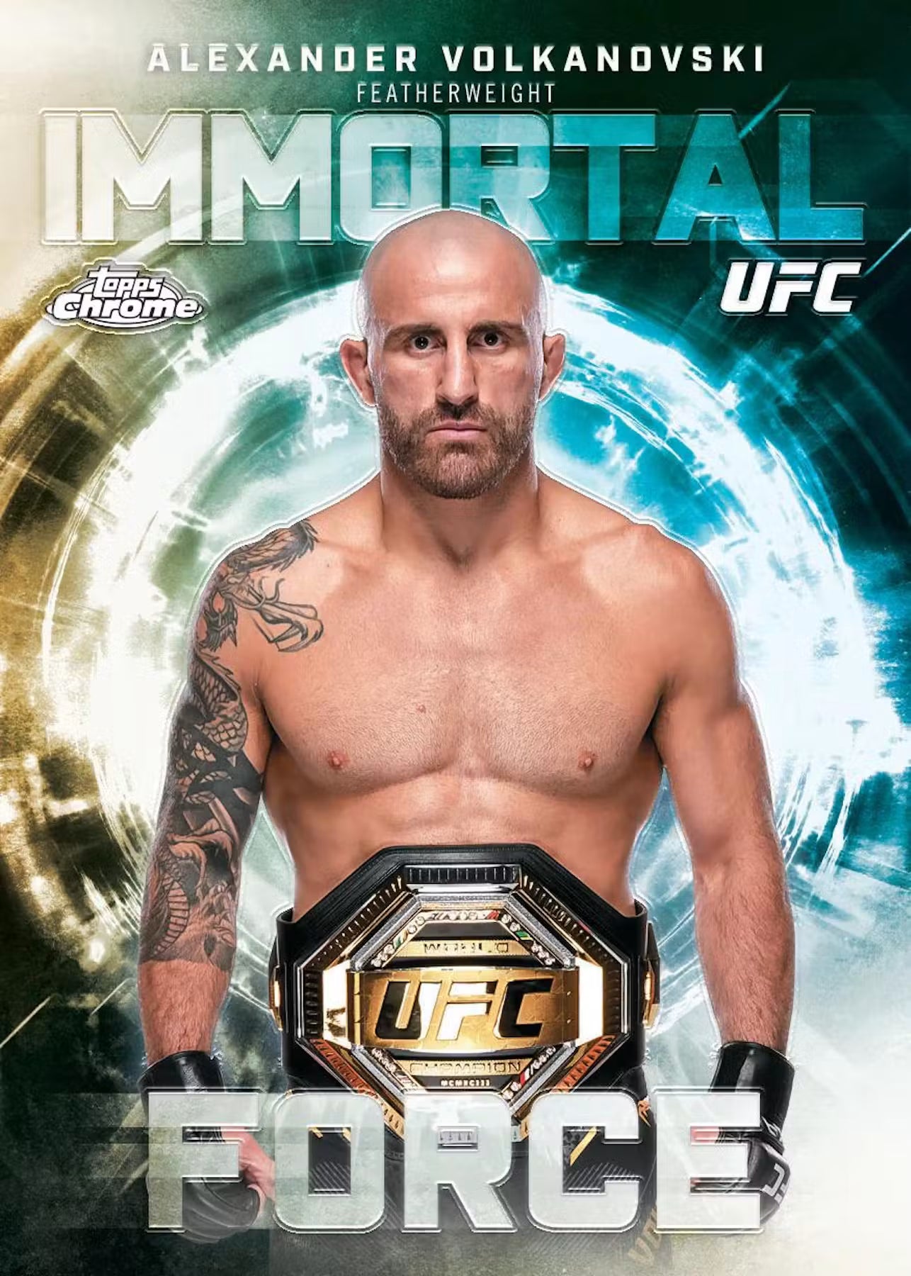 Topps Chrome UFC 2026 Blaster Box