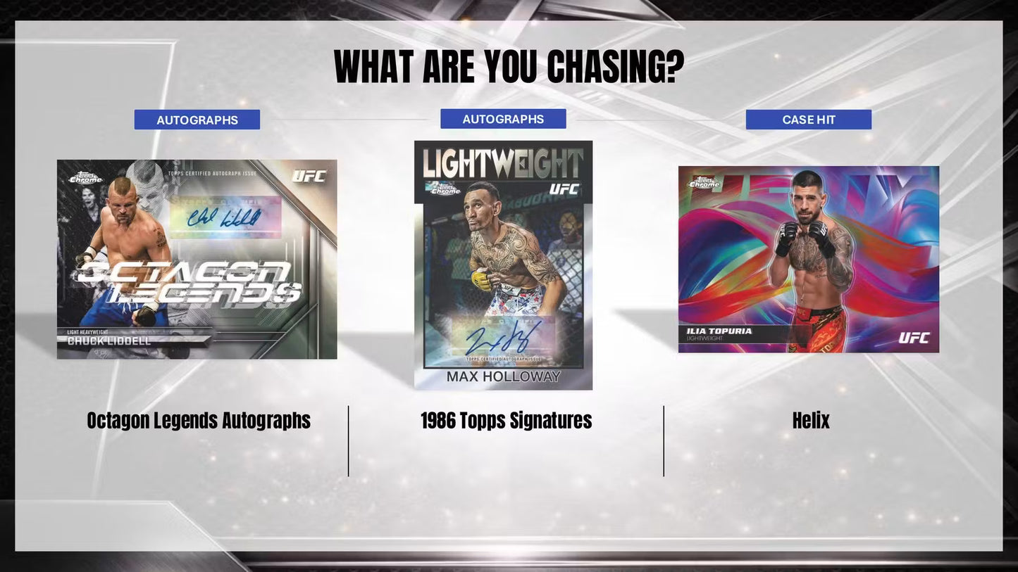 Topps Chrome UFC 2026 Blaster Box