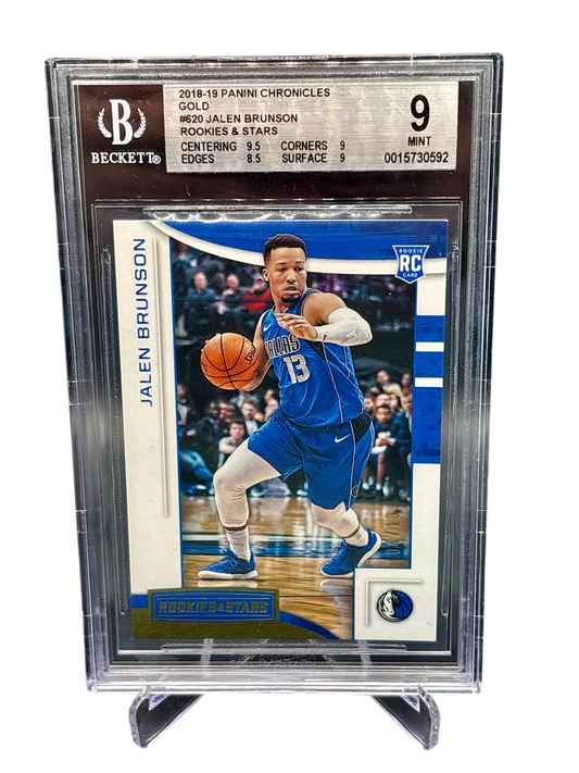 Panini Chronicles 2018/19 Rookies & Stars Gold #/10 BGS Graded 9