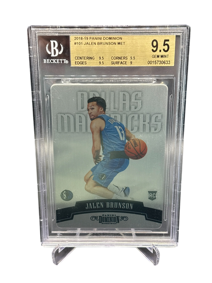 Panini Dominion 2018/19 Metal Rookie #/199 BGS Graded 9.5