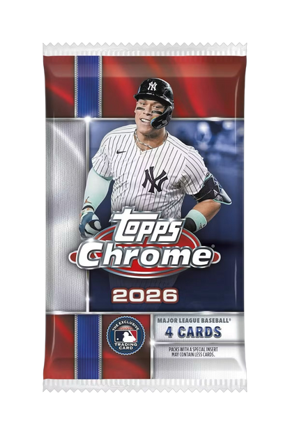 Topps Chrome 2026 MLB Blaster Box