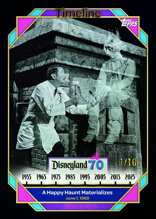 Topps Disneyland 2025 70th Anniversary Blaster Box