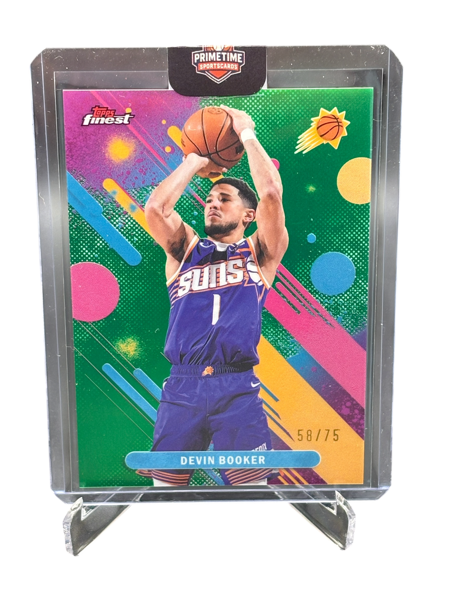 Topps Finest 2025/26 Green Refractor #/75