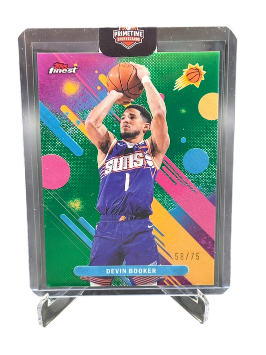Topps Finest 2025/26 Green Refractor #/75