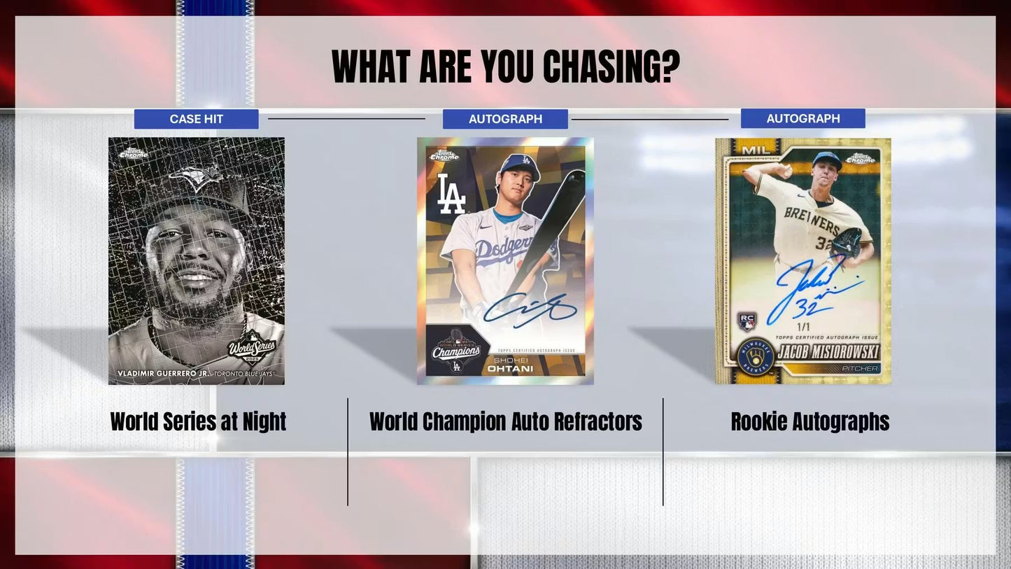 Topps Chrome 2026 MLB Blaster Box