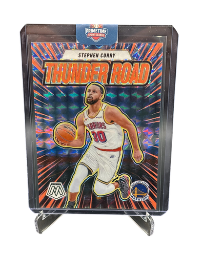 Panini Mosaic 2024/25 Thunder Road Red Fluorescent Prizm #/75