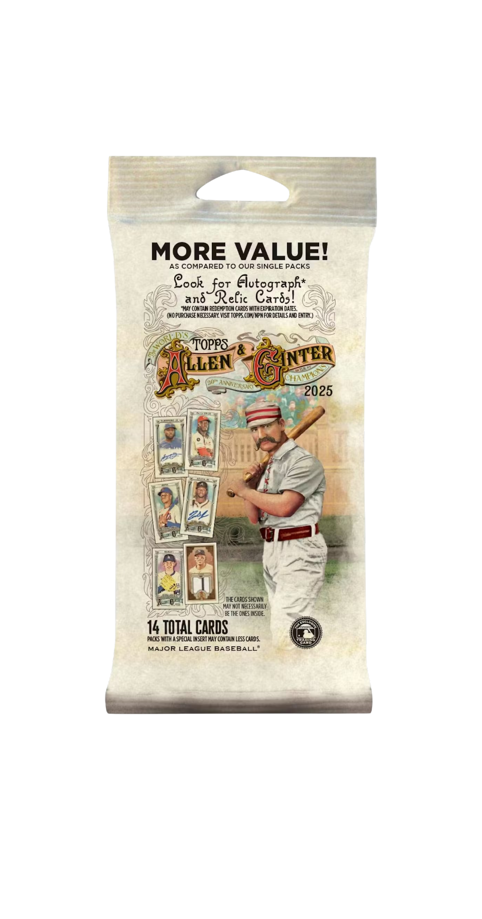 Topps Allen & Ginter MLB 2025 Jumbo Value Pack