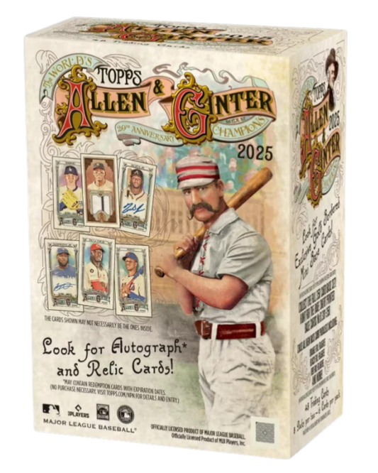Topps Allen & Ginter 2025 MLB Blaster Box