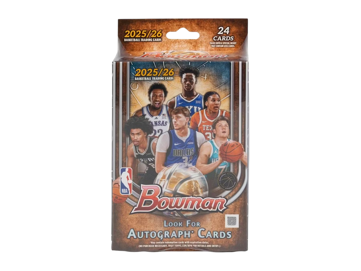 Topps Bowman 2025/26 Basketball Hanger Box