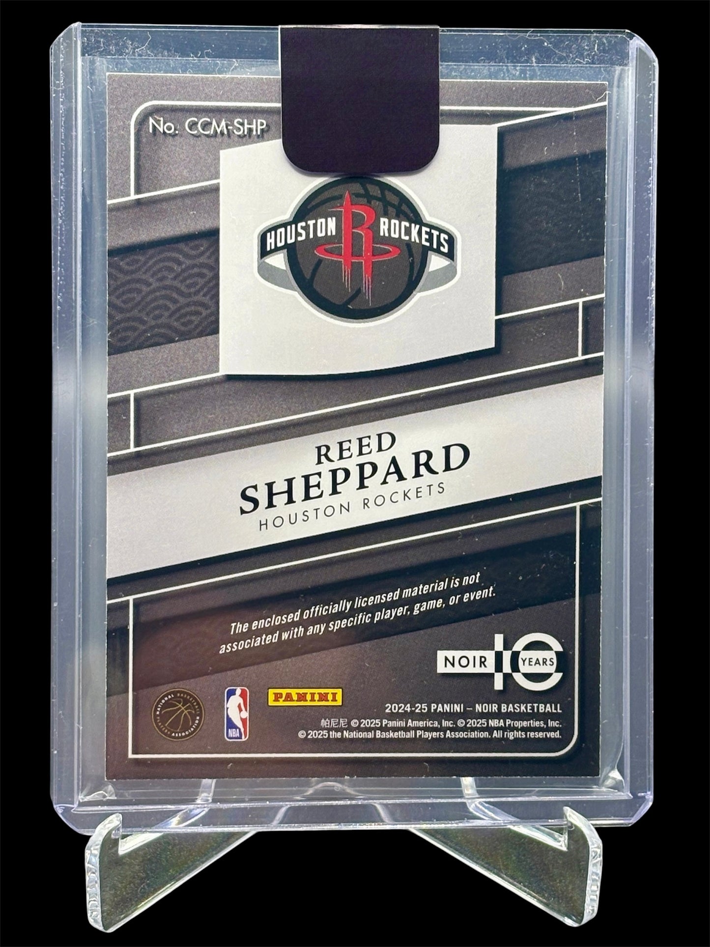 Panini Noir 2024-25 Casting Call Memorabilia #/49