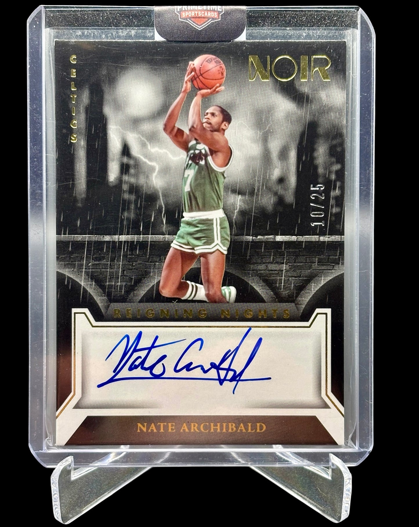Panini Noir 2022-23 Reigning Nights On Card Autograph #/25