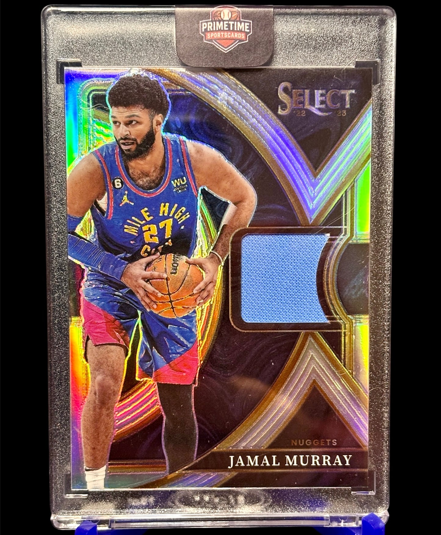 Panini Select 2022-23 Selective Swatches Game Used Patch Silver Prizm