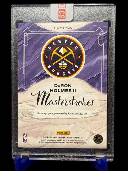Panini Court Kings 2024-25 Masterstrokes Rookie Auto