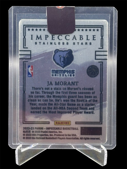 Panini Impeccable 2022-23 Stainless Stars Insert