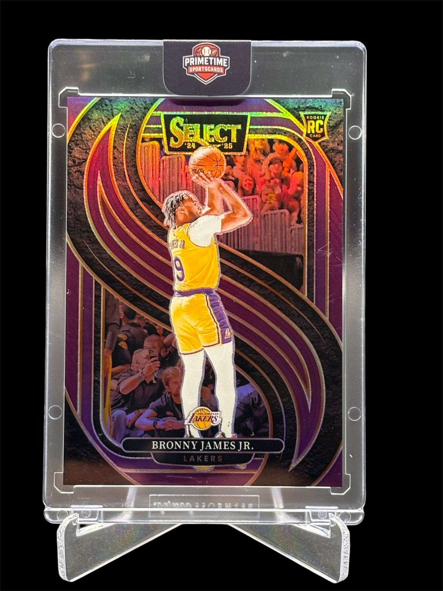 Panini Select 2024-25 RC Premier Level Purple Prizm #/99