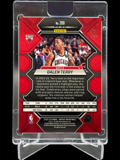 Panini Mosaic 2022-23 RC Black Fast Break #1/1